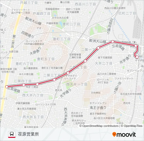 井01  Line Map