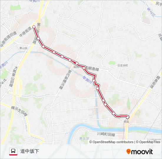 綱46 の路線図