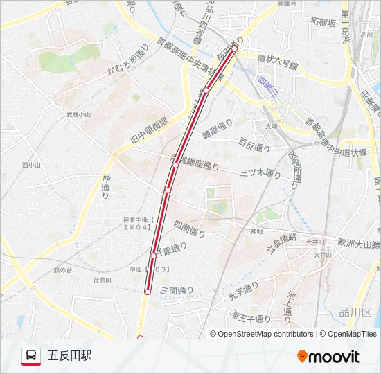 反01 の路線図