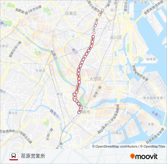 反01 の路線図
