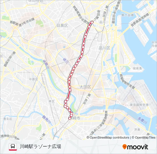 反01 の路線図