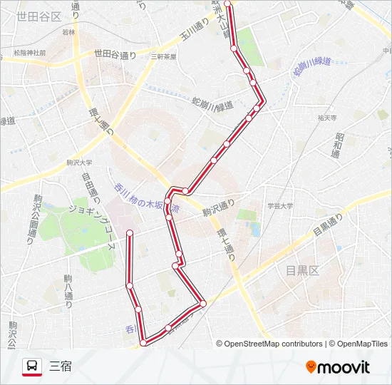 都立35 の路線図