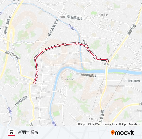 綱79 バスの路線図