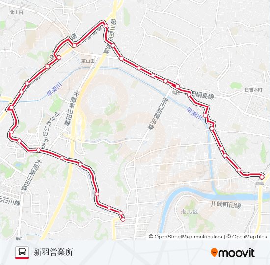 綱47 バスの路線図