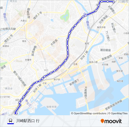 007系統 Bus Line Map