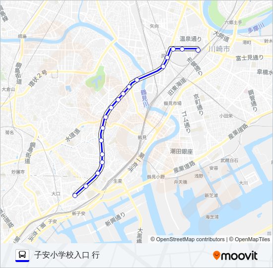 007系統 Bus Line Map