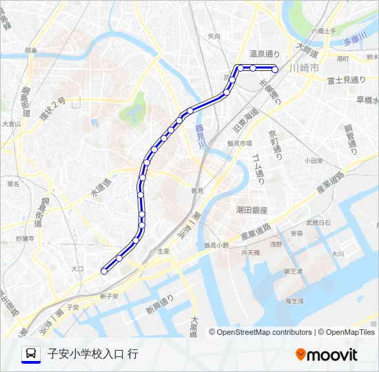 007系統 Bus Line Map