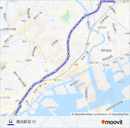 007系統 Bus Line Map