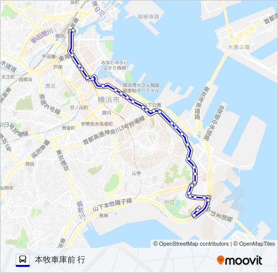 008系統 Bus Line Map