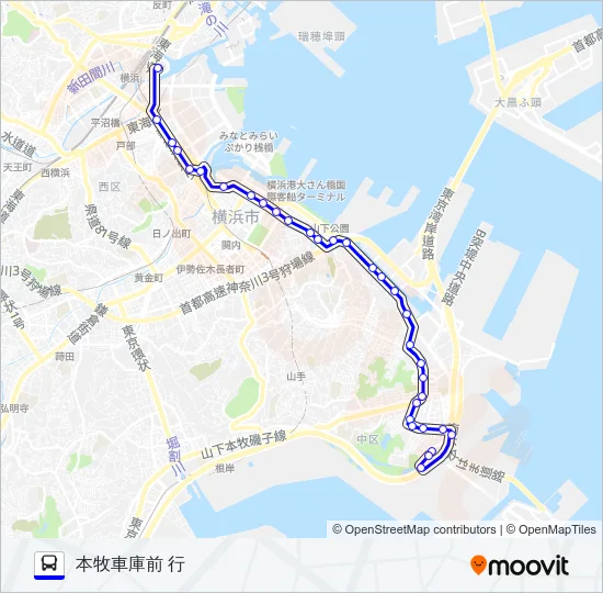 008系統 Bus Line Map