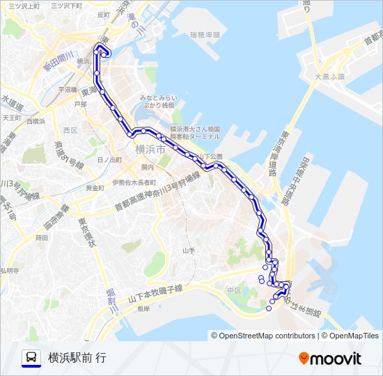 008系統 Bus Line Map