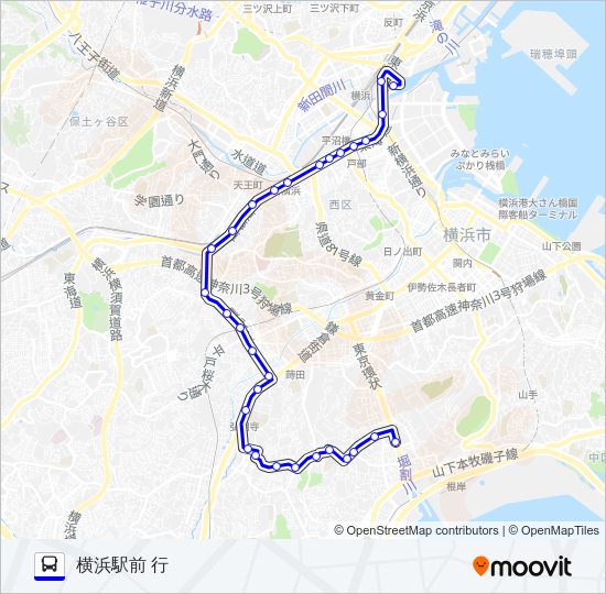009系統 Bus Line Map