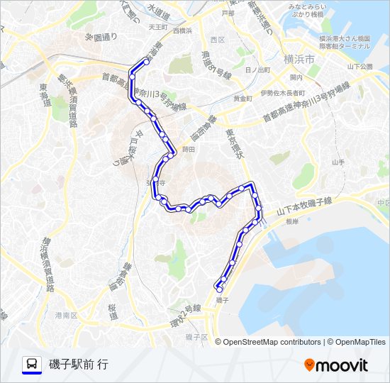 009系統 Bus Line Map