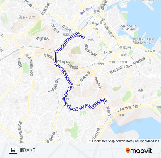 009系統 Bus Line Map