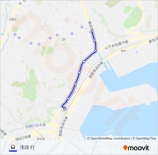 009系統 Bus Line Map