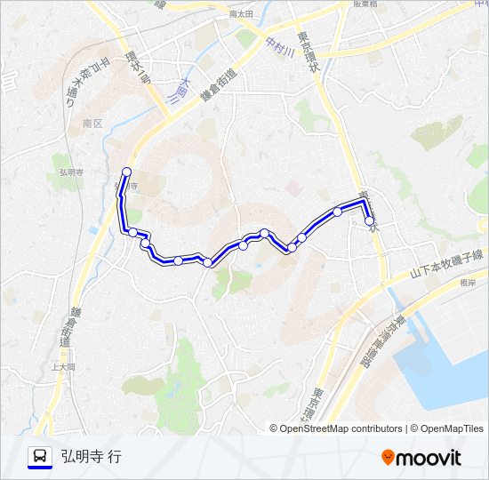 009系統 Bus Line Map