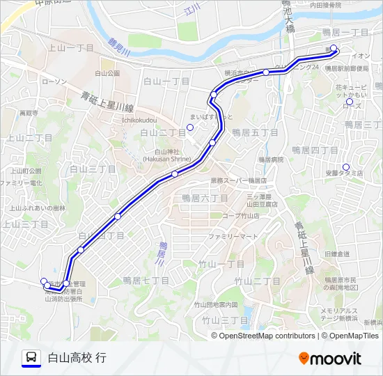 012系統 Bus Line Map