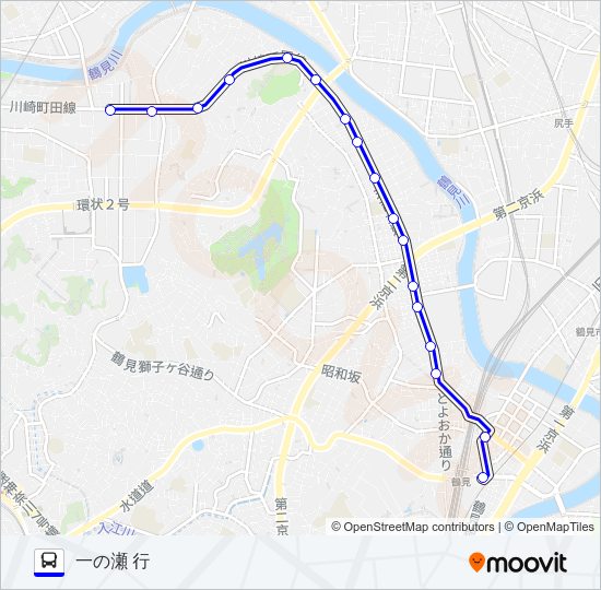 013系統 Bus Line Map