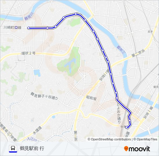 013系統 Bus Line Map
