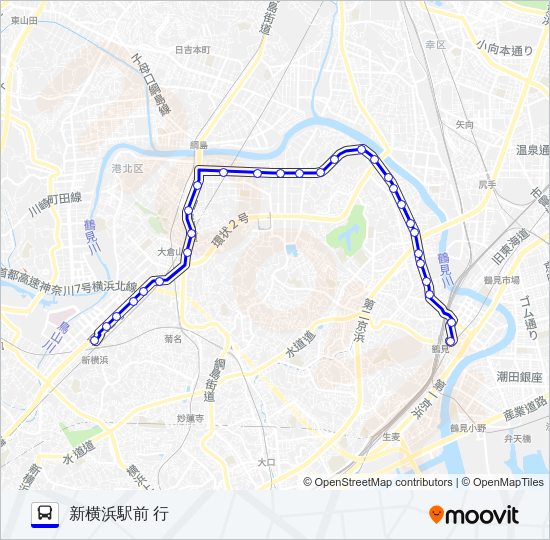 013系統 Bus Line Map