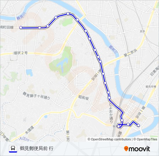 013系統 Bus Line Map