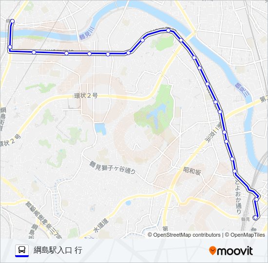 013系統 Bus Line Map