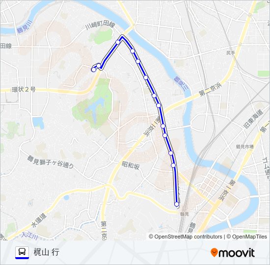 014系統 Bus Line Map