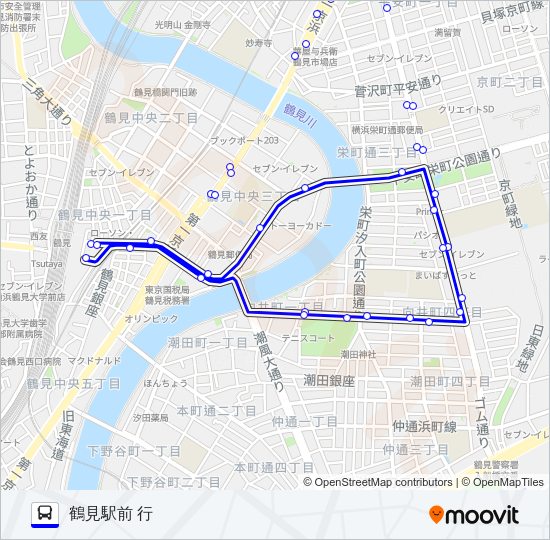 016系統 Bus Line Map