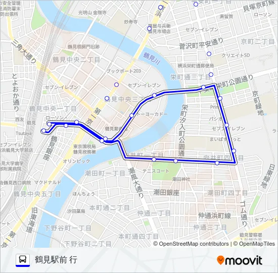 016系統 Bus Line Map