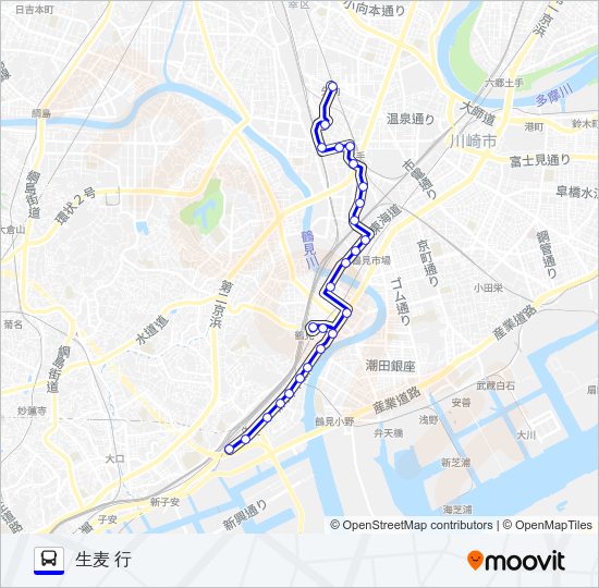 018系統 Bus Line Map
