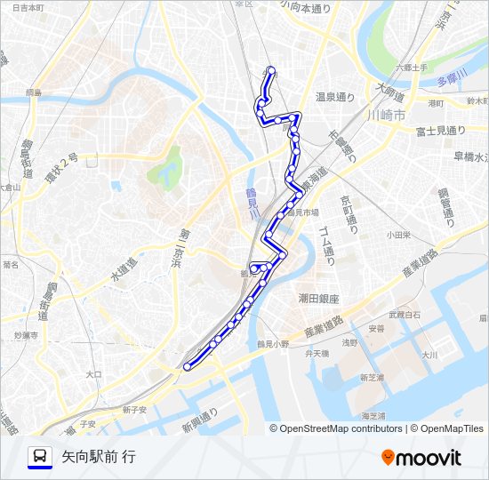 018系統 Bus Line Map