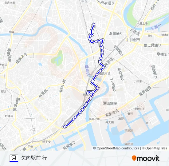 018系統 Bus Line Map