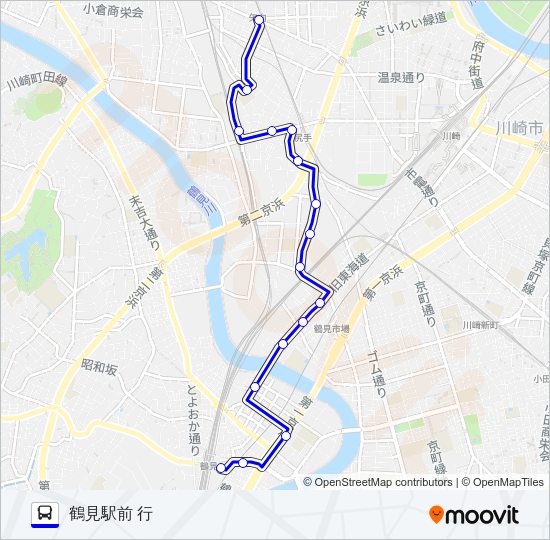 018系統 Bus Line Map