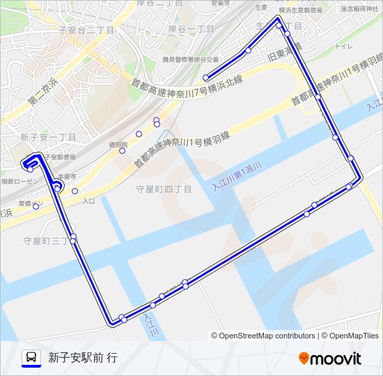 019系統 Bus Line Map