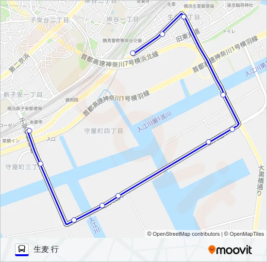 019系統 Bus Line Map