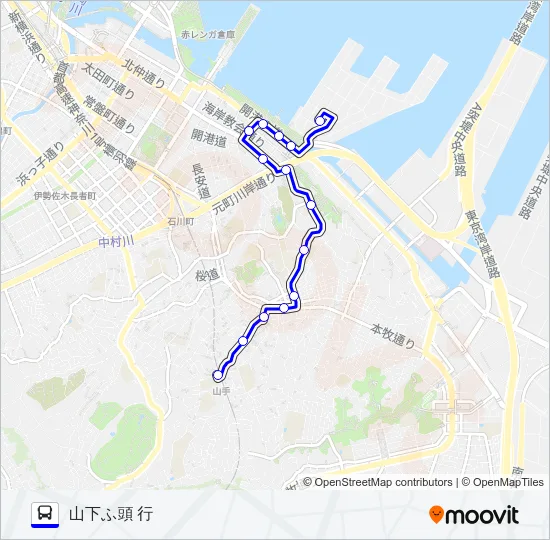 020系統 Bus Line Map