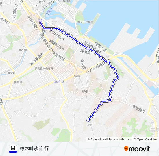 020系統 Bus Line Map