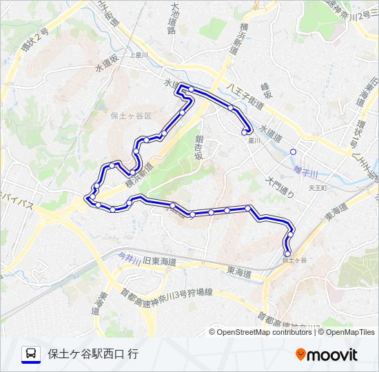 022系統 Bus Line Map