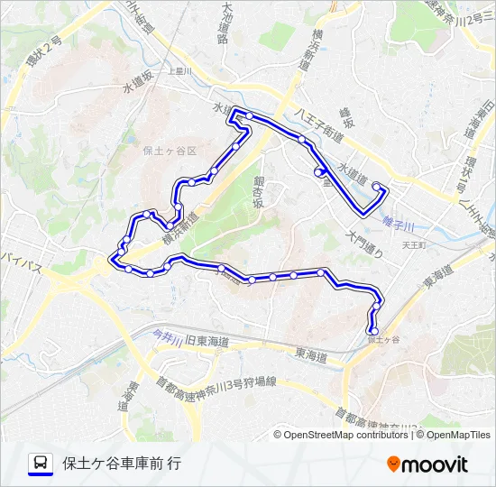 022系統 Bus Line Map