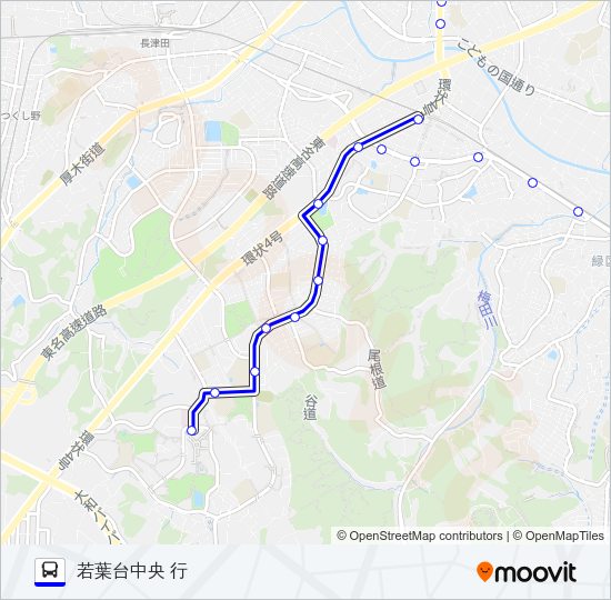 023系統 Bus Line Map