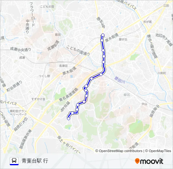 023系統 Bus Line Map