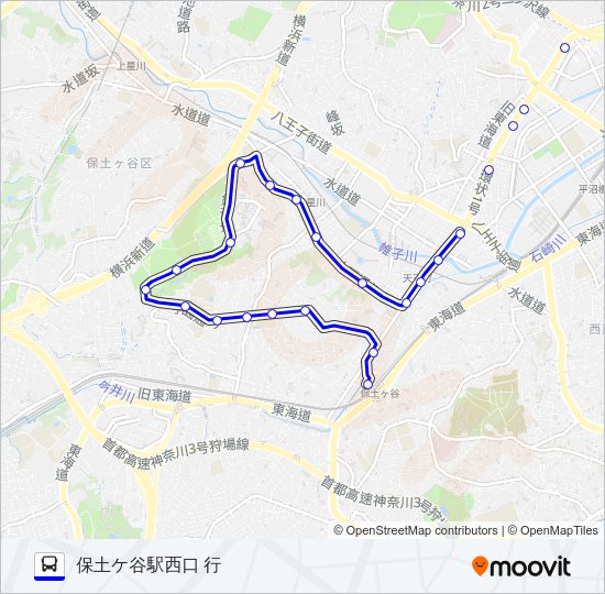 025系統 Bus Line Map