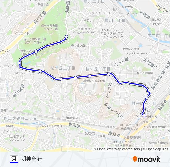 025系統 Bus Line Map
