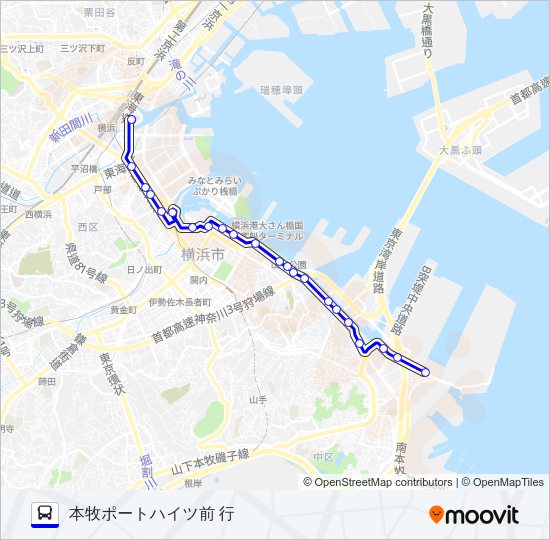 026系統 Bus Line Map