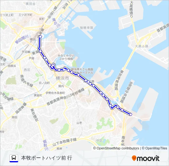 026系統 Bus Line Map