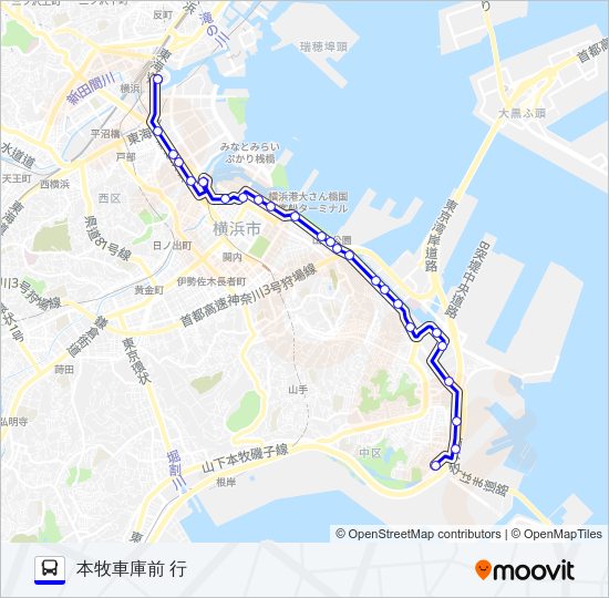 026系統 Bus Line Map