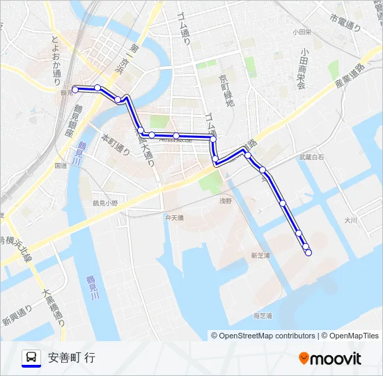 027系統 Bus Line Map