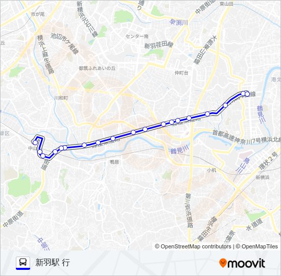 028系統 Bus Line Map