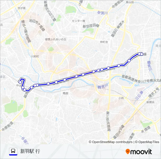 028系統 Bus Line Map