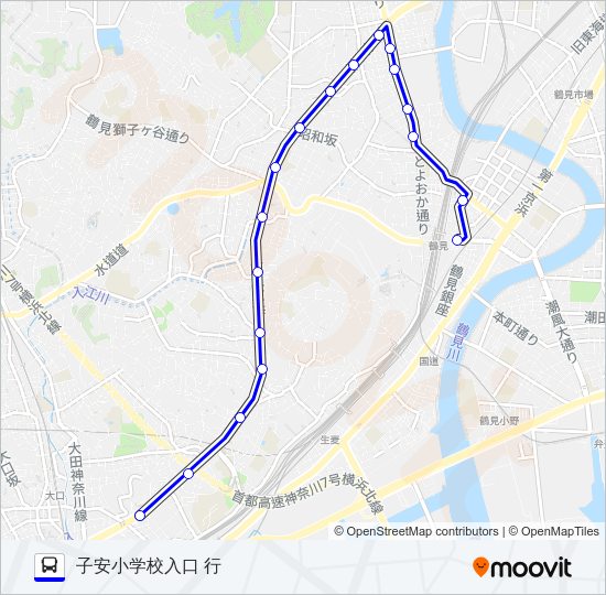 029系統 Bus Line Map